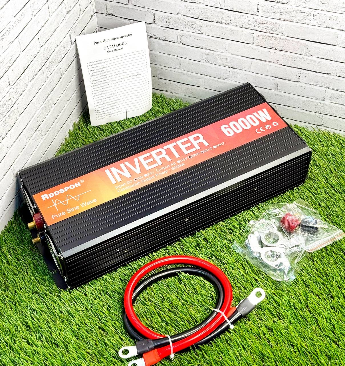 Инвертер ХВК 12V-220V (6000W)