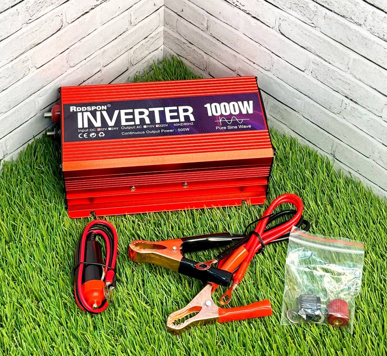 Инвертер Red 12v-220v (1000W）