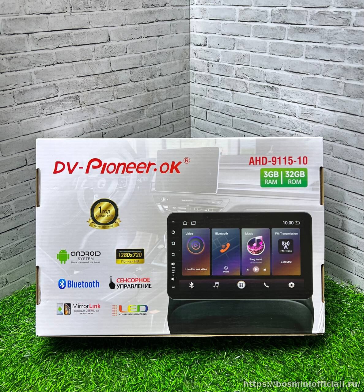 DV-Pineer.OK AHD-9115-10 3+32Gb ,,9''