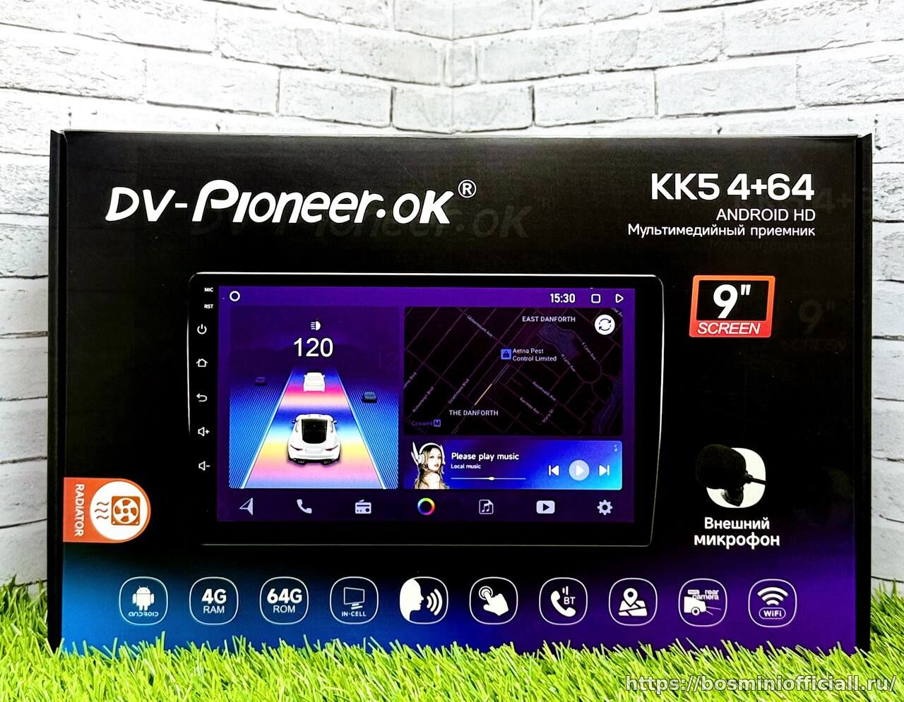 DV-Pioneer.Ok KK5 4+64Gb ,,9''