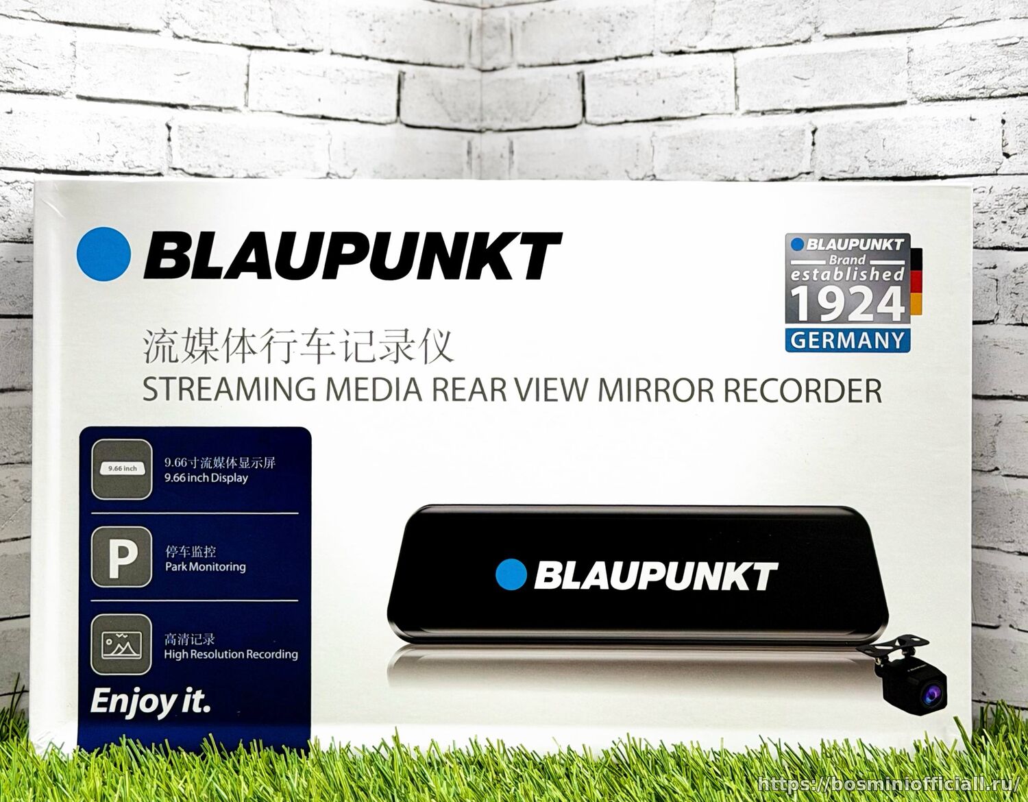 Зеркало-видеоргистратор Blaupunkt